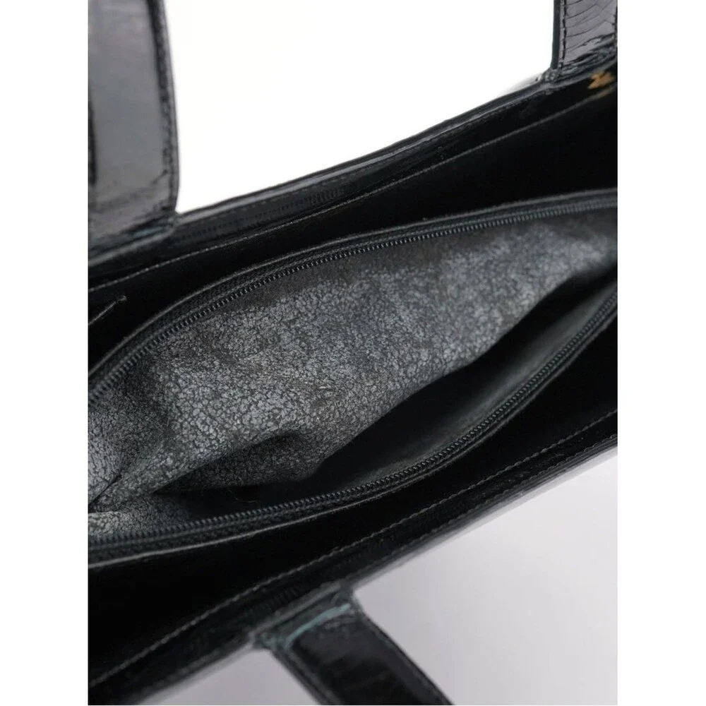 Chanel Patent Logo Tote